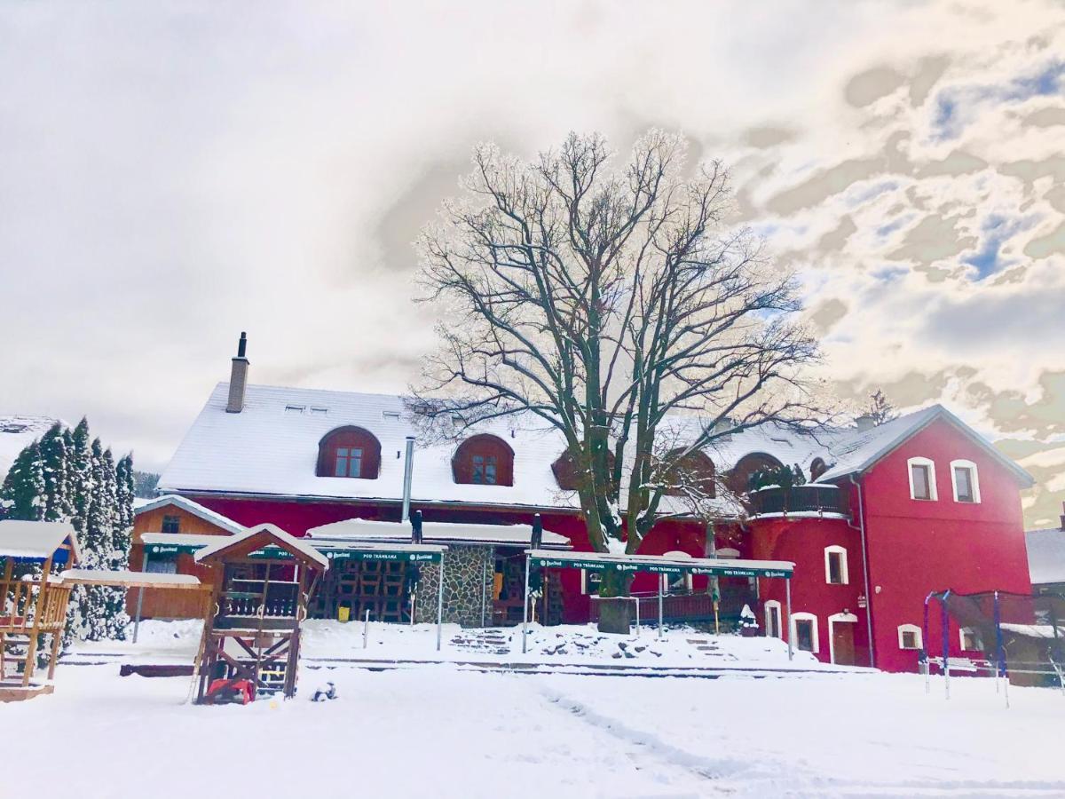 Hotel Penzion Tramky Vikýřovice エクステリア 写真